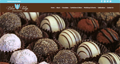 Desktop Screenshot of bluetulipchocolates.com